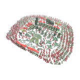 Maxbell Simulation Army Toy Blockhouse Rocket Desk Decor for Boys Children Gifts