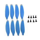 Maxbell Set of 8 Drone Propeller Blades 4726F Spare Parts Props for Mavic Mini Blue