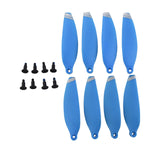 Maxbell Set of 8 Drone Propeller Blades 4726F Spare Parts Props for Mavic Mini Blue
