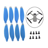 Maxbell Set of 8 Drone Propeller Blades 4726F Spare Parts Props for Mavic Mini Blue