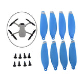 Maxbell Set of 8 Drone Propeller Blades 4726F Spare Parts Props for Mavic Mini Blue