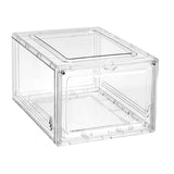 Maxbell Transparent Shoe Sneaker Containers Bins Foldable Drawers Space Saving
