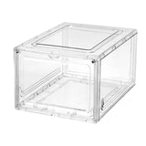 Maxbell Transparent Shoe Sneaker Containers Bins Foldable Drawers Space Saving