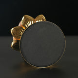 Maxbell Lotus Flower Shaped Alloy Candle Holder Stand for Tabletop Party Decoration