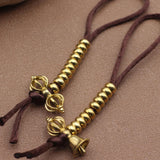 Maxbell Tibetan Counter Buddhaism Counter Prayer Beads for Mala Meditation L Gold