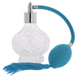 Maxbell Vintage Style Perfume Spray Bottle 80ml Fine Mist for Gift Makeup Tool Blue