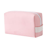 Maxbell Woman Organizer Case PU Leather Portable Storage Pouch Wash Bag Pink