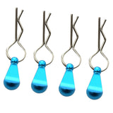 Maxbell Car Shell Clamp Replacements Shell Clip Pin for 1/5 1/6 1/7 1/8 RC Car Ultramarine