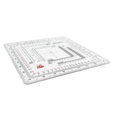 Maxbell Land Navigation Protractor Map Tool Coordinate Grid Reader for Camping