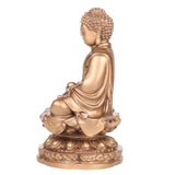 Maxbell Buddha Statues Sculpture Miniature Figurine Car Dashboard Tea Room Decor Bronze