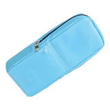 Maxbell Multifunctional Pencil Case Nylon Pencil Holder Bag for Office College Blue