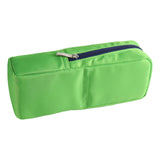 Maxbell Multifunctional Pencil Case Nylon Pencil Holder Bag for Office College Green