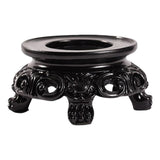 Maxbell Glass Ball Stand Holder Collectibles Display Pedestal for Store Home Shelf 3.3cm