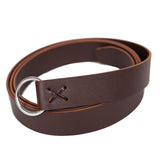 Maxbell Leather Medieval Viking Belt Waistband Photo Props for Medieval Event Coffee