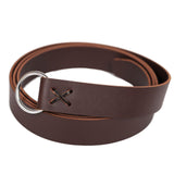 Maxbell Leather Medieval Viking Belt Waistband Photo Props for Medieval Event Coffee