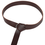 Maxbell Leather Medieval Viking Belt Waistband Photo Props for Medieval Event Coffee