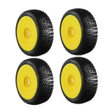 Maxbell RC Car Wheel Rim Tires Spare Parts Accessories for HSP Hobby Car Yellow