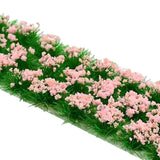 Maxbell 30Pcs Flower Cluster Grass Tufts Static Scenery Model DIY Pink