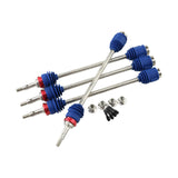 Maxbell 4Pcs CVD Joint Driveshaft Axles Easy to Assemble High Reliability for Revo