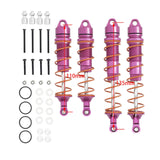 Maxbell RC Front Rear Shock Absorber Replaces for 1:8 Scale RC Car Model Pink