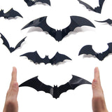 Maxbell 3D Bats Wall Stickers Wall Sticker for Party Supplies Yard Outdoor Indoor 28PCS