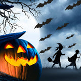 Maxbell 3D Bats Wall Stickers Wall Sticker for Party Supplies Yard Outdoor Indoor 28PCS