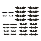 Maxbell 3D Bats Wall Stickers Wall Sticker for Party Supplies Yard Outdoor Indoor 28PCS