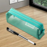Maxbell Multifunctional Pencil Case Pen Marker Holder for School College Examination Green