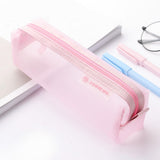 Maxbell Multifunctional Pencil Case Pen Marker Holder for School College Examination Pink