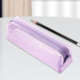 Maxbell Multifunctional Pencil Case Pen Marker Holder for School College Examination Purple