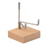 Maxbell Crystal Mineral Display Holder Organizer Wood Base Unique Multipurpose