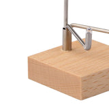 Maxbell Crystal Mineral Display Holder Organizer Wood Base Unique Multipurpose