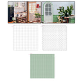 Maxbell Doll House Tile Decals Peel and Stick Tile Version for Kitchen stayleA