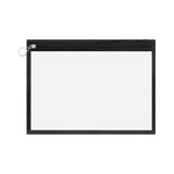 Maxbell Clear Zipper Pouches Stationery Pencil Pouch for Organizing Pen 33cmx25.4cm