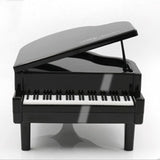 Maxbell Piggy Bank Piano Shape Home Decor Handmade Collectible Box black