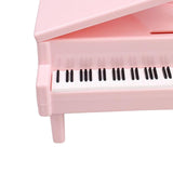 Maxbell Piggy Bank Piano Shape Home Decor Handmade Collectible Box pink