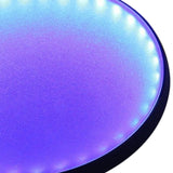 Maxbell Light Display Base Strong Round Durable for Jewelry Models Collectibles Blue