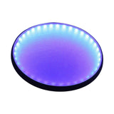 Maxbell Light Display Base Strong Round Durable for Jewelry Models Collectibles Blue