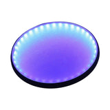 Maxbell Light Display Base Strong Round Durable for Jewelry Models Collectibles Blue