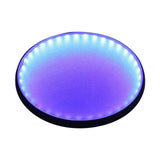 Maxbell Light Display Base Strong Round Durable for Jewelry Models Collectibles Blue