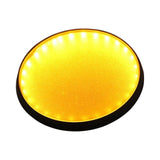 Maxbell Light Display Base Strong Round Durable for Jewelry Models Collectibles yellow