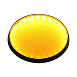 Maxbell Light Display Base Strong Round Durable for Jewelry Models Collectibles yellow