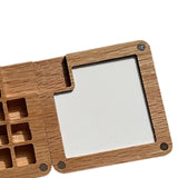 Maxbell Travel Paint Tray Painting Art Supplies Oil Paint for Kids or Students Oak 15 Grids