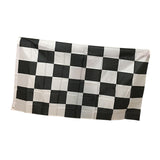 Maxbell Hanging Checkered Flag Rectangle Portable Banner for Indoor Decorative