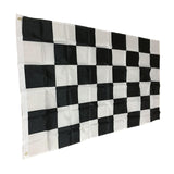 Maxbell Hanging Checkered Flag Rectangle Portable Banner for Indoor Decorative