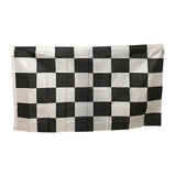 Maxbell Hanging Checkered Flag Rectangle Portable Banner for Indoor Decorative