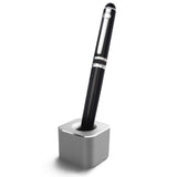 Maxbell Metal Pen Stand Accs Gadgets Toothbrush Stand Gift Display Stand for Adults silver