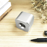 Maxbell Metal Pen Stand Accs Gadgets Toothbrush Stand Gift Display Stand for Adults silver