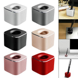 Maxbell Metal Pen Stand Accs Gadgets Toothbrush Stand Gift Display Stand for Adults silver