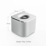 Maxbell Metal Pen Stand Accs Gadgets Toothbrush Stand Gift Display Stand for Adults silver